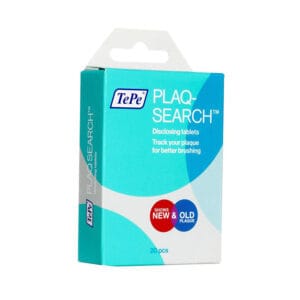 Plaque disclosing tabs